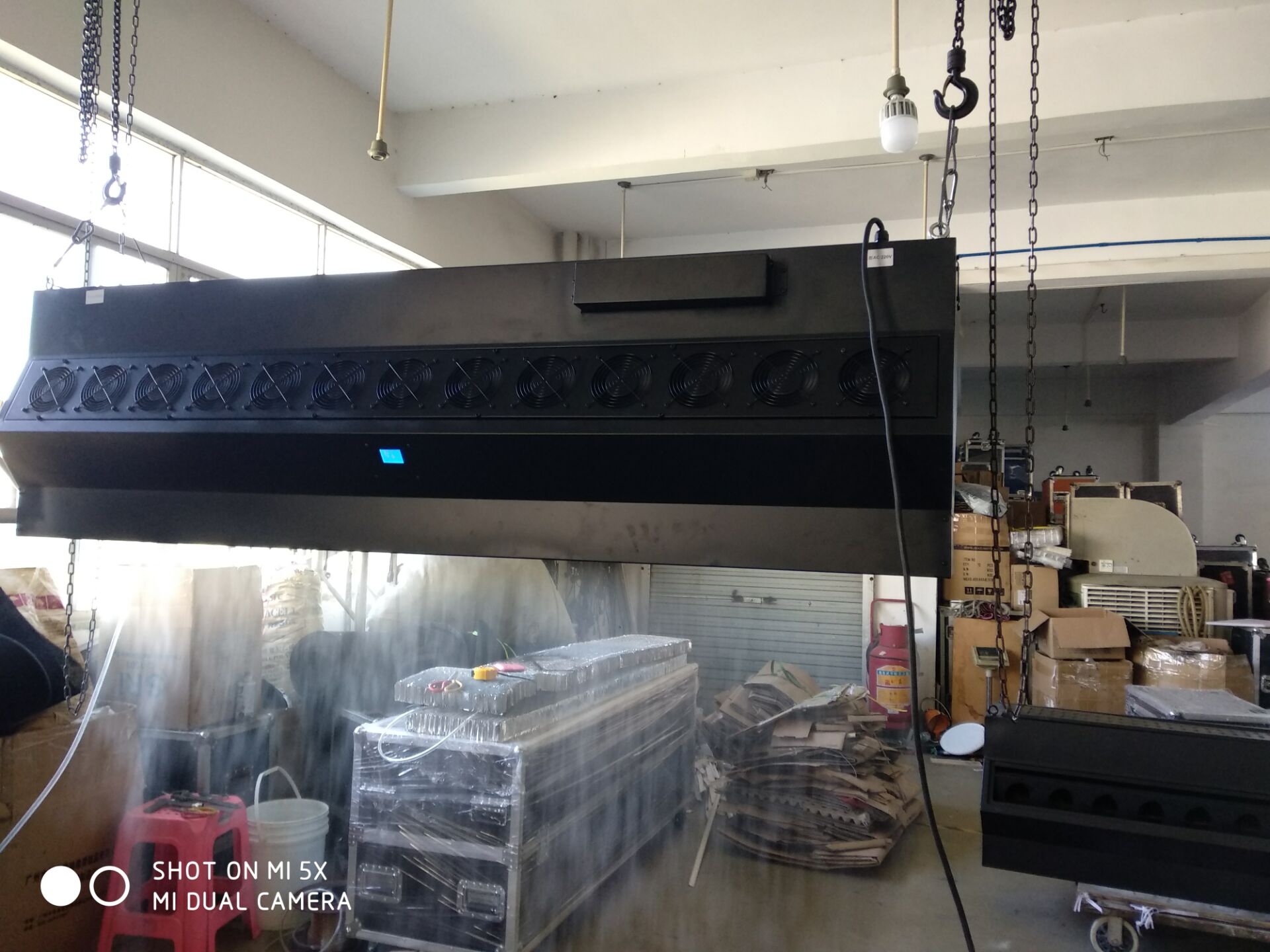 投影3D成像霧屏、霧幕租賃效果圖