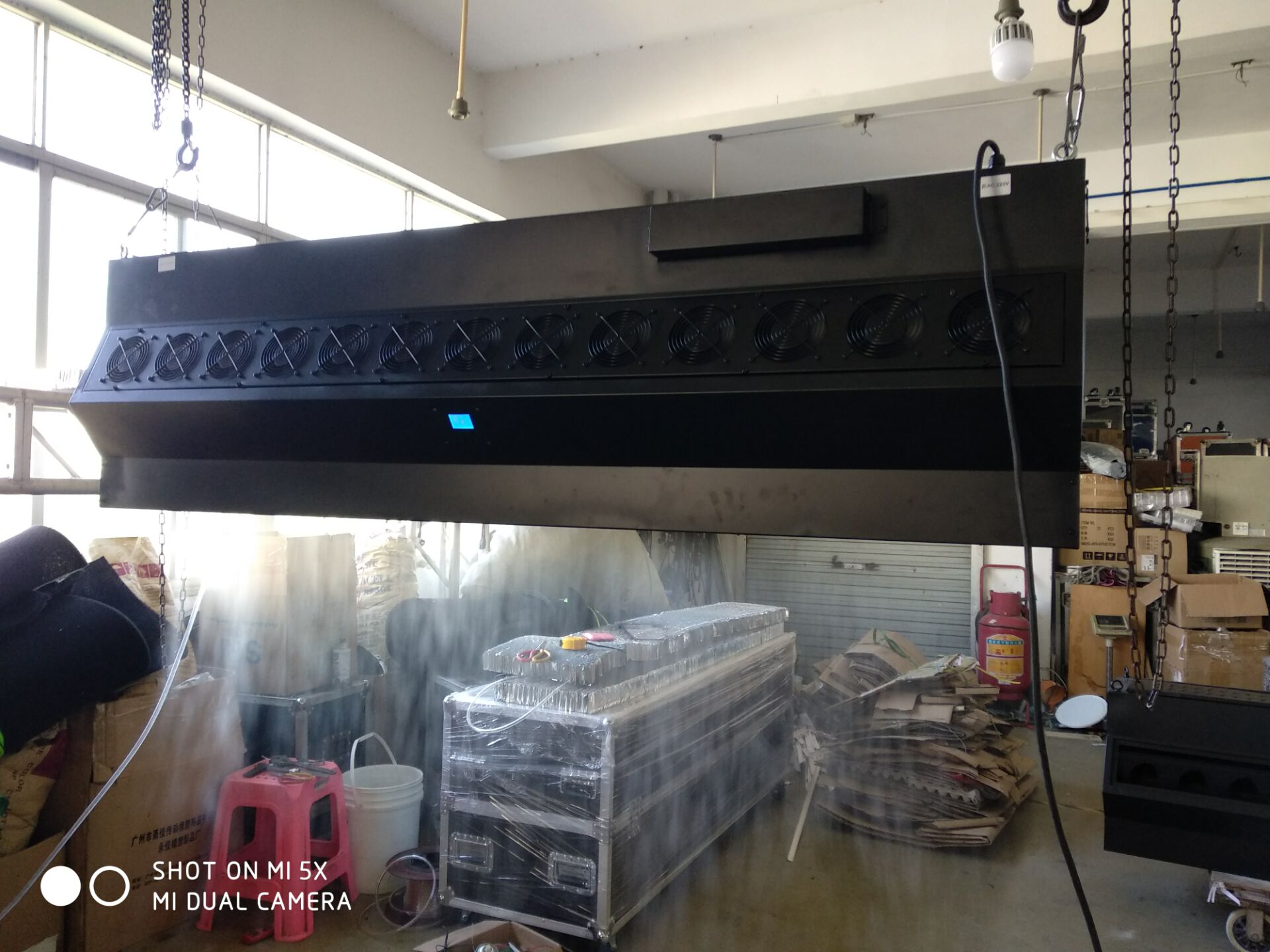 投影3D成像霧屏、霧幕租賃效果圖