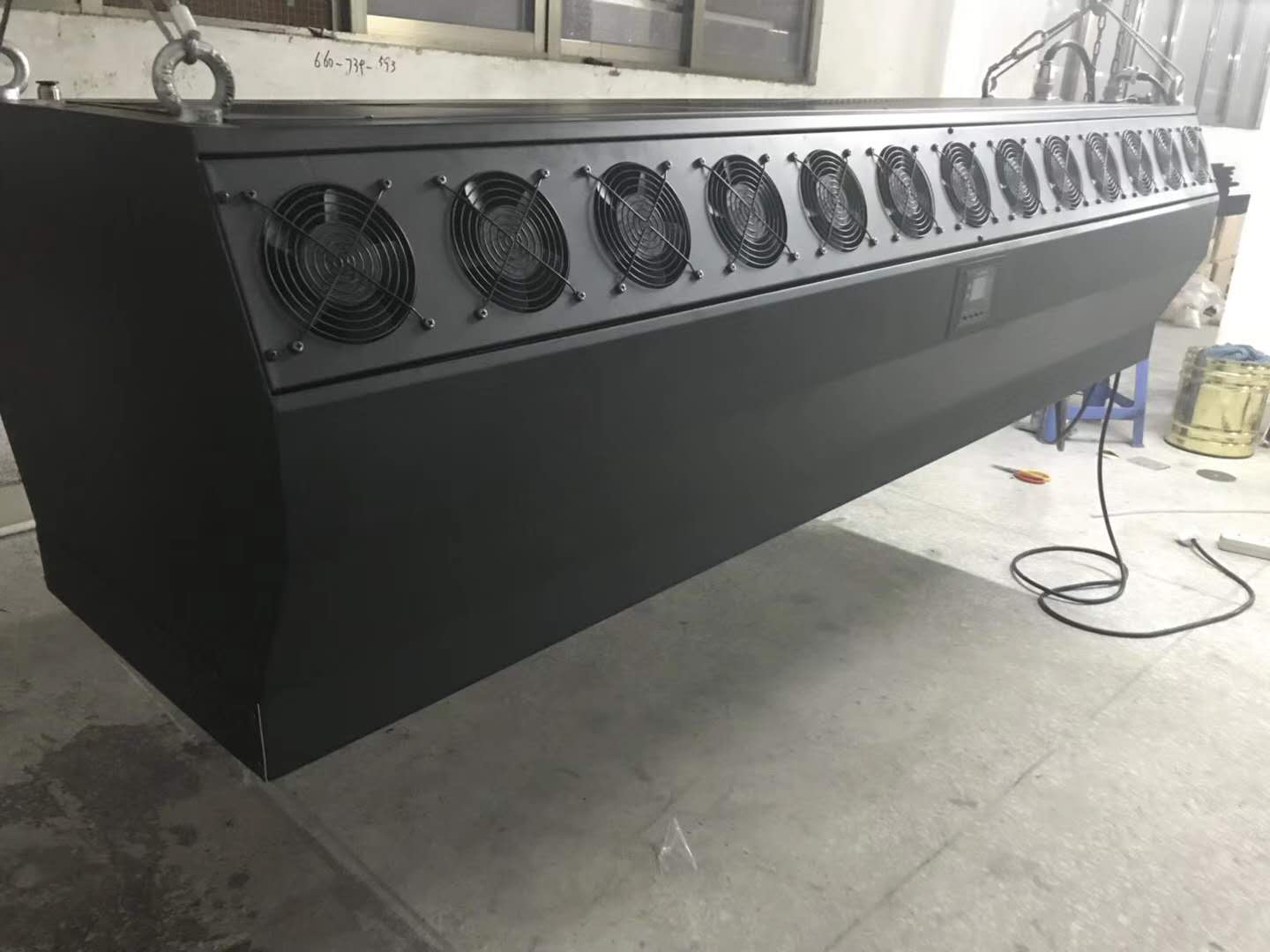 好消息：水霧屏/霧幕機升級換代了！功能更強！性能更好！效果圖